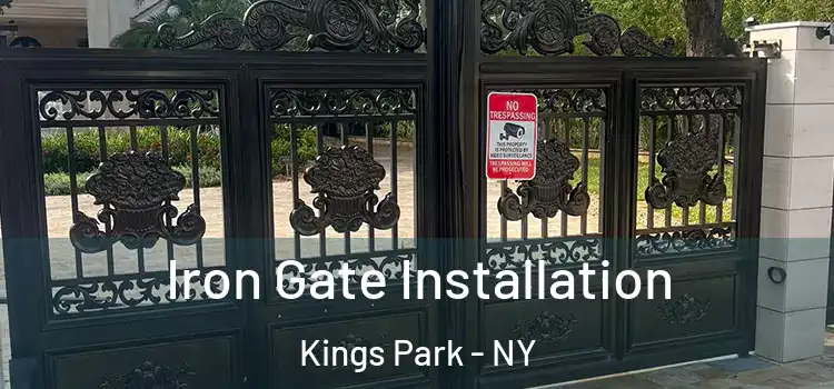 Iron Gate Installation Kings Park - NY